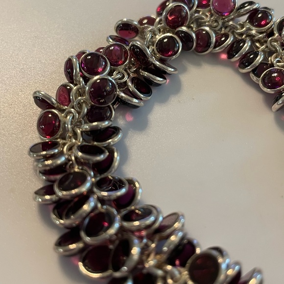 Silpada Garnet Cha-Cha Bead Bracelet RARE B1049 - Picture 12 of 15